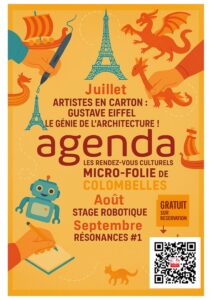 Agenda Micro-folie été 2025