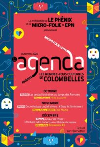 Agenda culturel octobre – décembre 2026